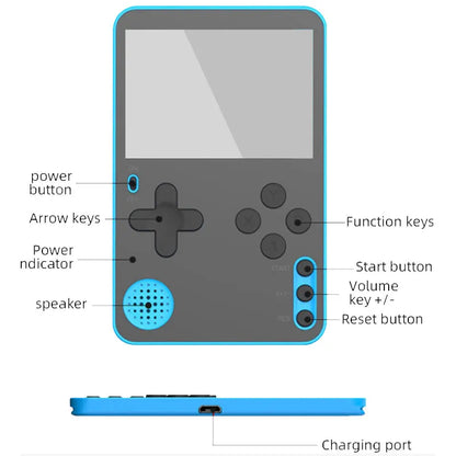 RetroGo Play 500 Pocket Console