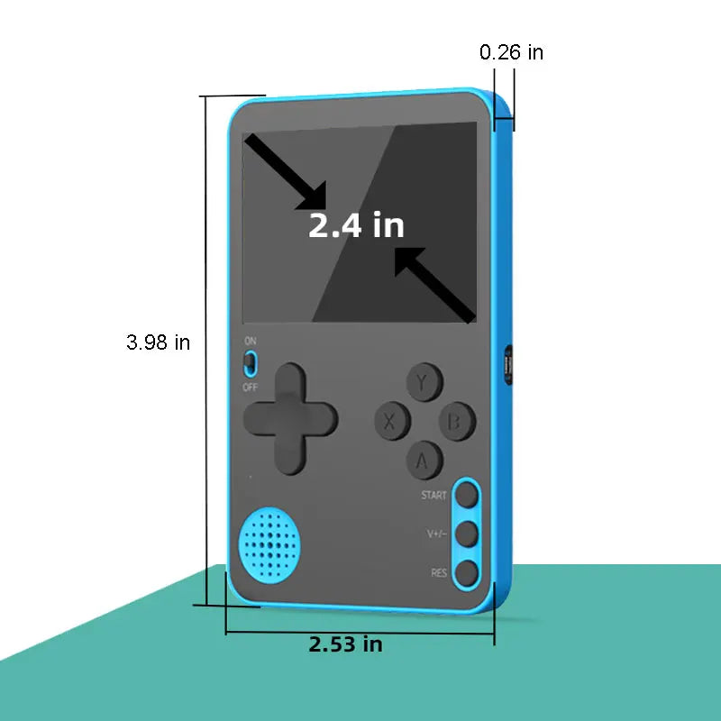 RetroGo Play 500 Pocket Console